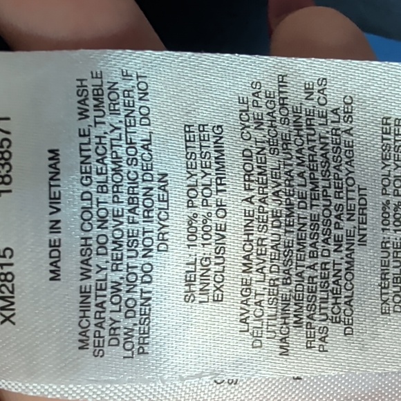 Columbia Vibrant Blue Long Sleeve Shirt - Picture 5 of 6